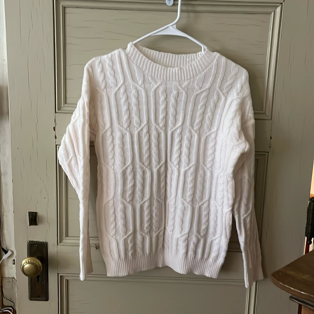 White sweater